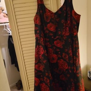 Torrid rose dress
